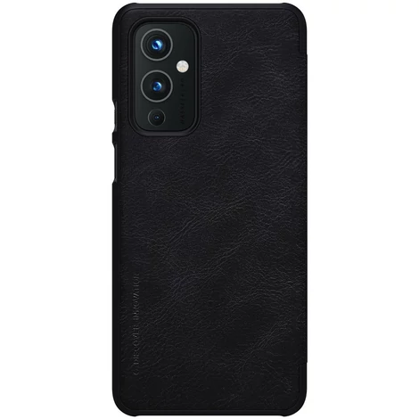 Nillkin Qin original leather case cover for OnePlus 9 black