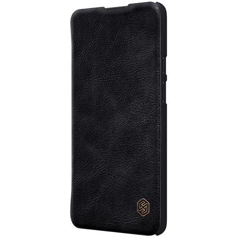 Nillkin Qin original leather case cover for OnePlus 9 black