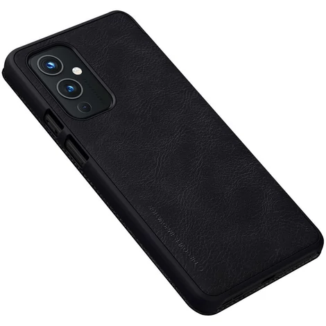 Nillkin Qin original leather case cover for OnePlus 9 black