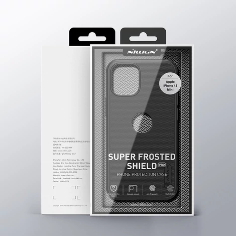 Nillkin Super Frosted Shield Case for iPhone 12 mini black