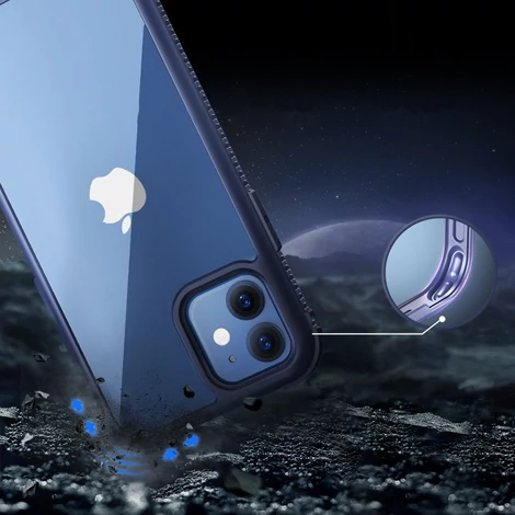 Joyroom Frigate Series durable hard case for iPhone 12 mini black (JR-BP770)