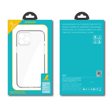 Joyroom Crystal Series durable phone case for iPhone 12 transparent (JR-BP854)