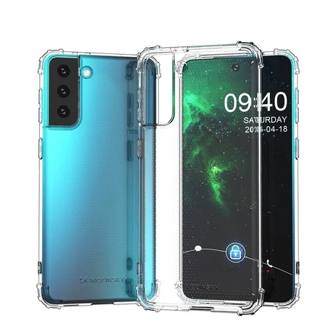 Wozinsky Anti Shock Armored Case for Samsung Galaxy S21 FE transparent