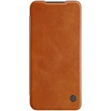 Nillkin Qin leather holster cover for Xiaomi Redmi Note 10 5G brown