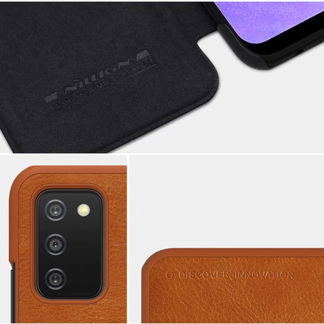 Nillkin Qin leather holster for Samsung Galaxy A03s black