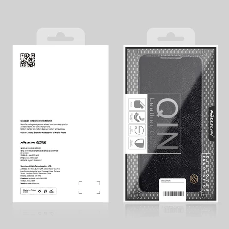 Nillkin Qin leather holster for Samsung Galaxy A03s black