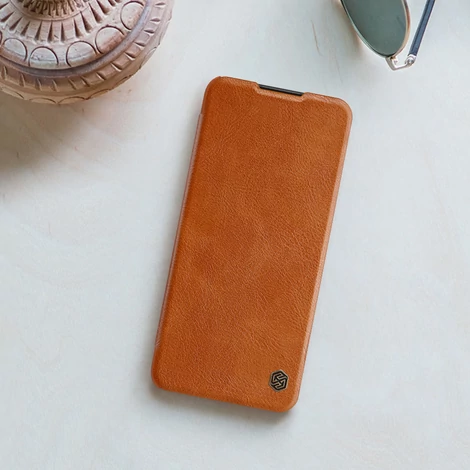 Nillkin Qin leather holster for Samsung Galaxy A03s red