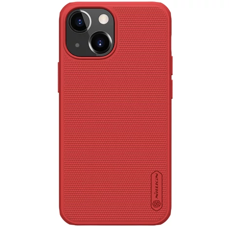 Nillkin Super Frosted Shield Pro Case durable for iPhone 13 mini red