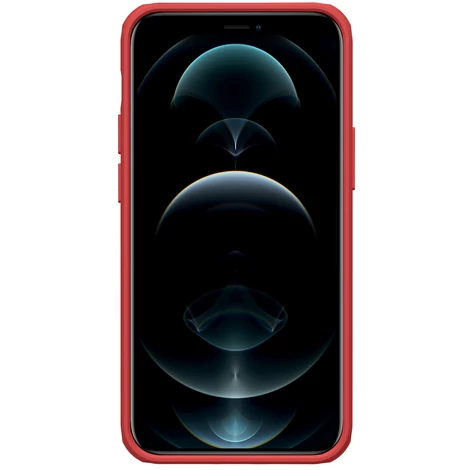 Nillkin Super Frosted Shield Pro Case durable for iPhone 13 mini red