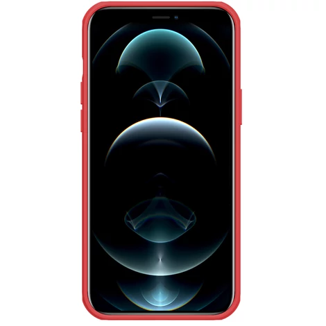 Nillkin Super Frosted Shield Pro Case durable for iPhone 13 Pro red