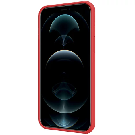 Nillkin Super Frosted Shield Pro Case durable for iPhone 13 Pro red