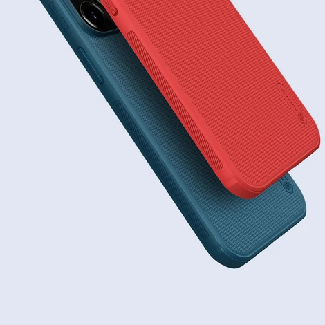 Nillkin Super Frosted Shield Pro Case durable for iPhone 13 Pro red