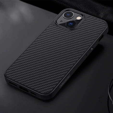 Nillkin Synthetic Fiber Carbon case cover for iPhone 13 mini black