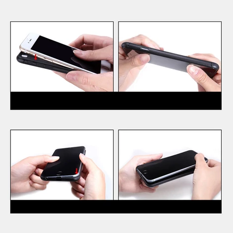 Nillkin Synthetic Fiber Carbon case cover for iPhone 13 black