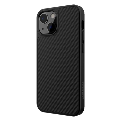 Nillkin Synthetic Fiber Carbon case cover for iPhone 13 black