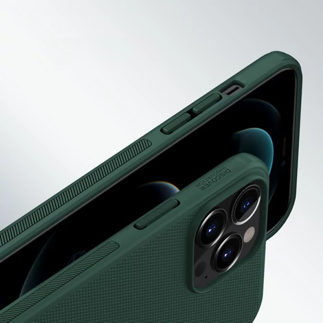 Nillkin Super Frosted Shield Case + kickstand for iPhone 13 Pro Max blue