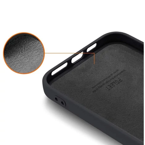 Silicone Case Soft Flexible Rubber Cover for iPhone 13 mini black