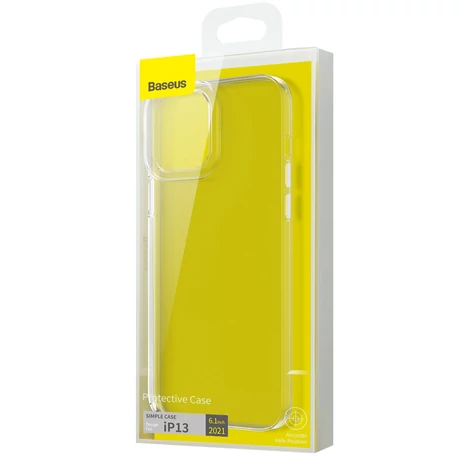 Baseus Simple Series Case transparent gel case iPhone 13 transparent (ARAJ000002)