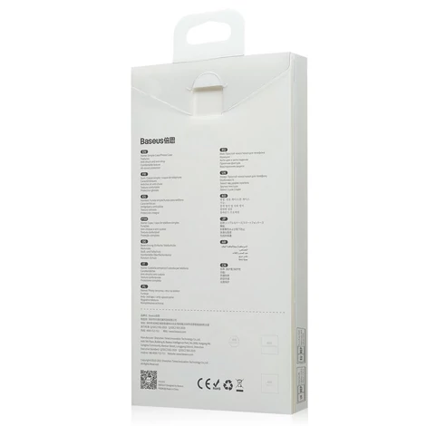 Baseus Simple Series Case transparent gel case iPhone 13 Pro transparent (ARAJ000102)