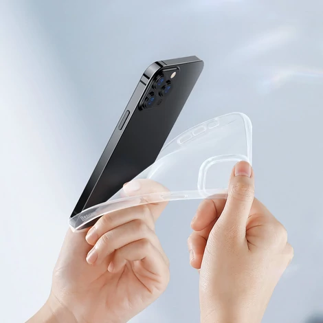 Baseus Simple Series Case transparent gel case iPhone 13 Pro transparent (ARAJ000102)