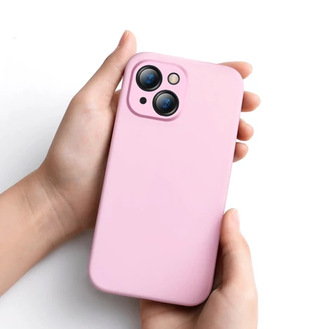 Baseus Liquid Gel Case silicone cover for iPhone 13 pink (ARYT000904)
