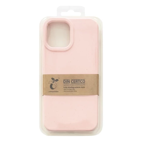 Eco Case for iPhone 12 mini silicone cover phone case pink