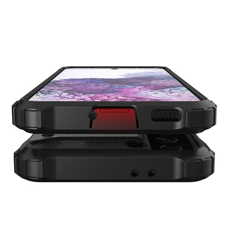 Hybrid Armor armored hybrid case for Samsung Galaxy S22 black