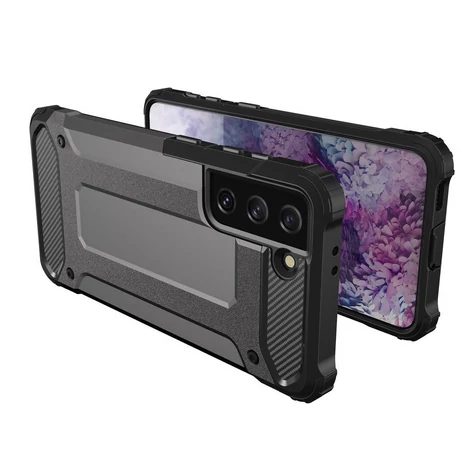 Hybrid Armor armored hybrid case for Samsung Galaxy S22 black