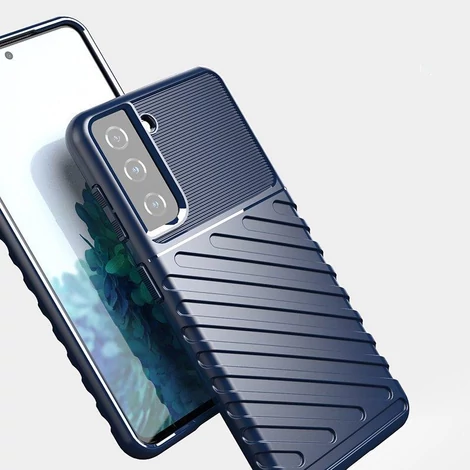 Thunder Case flexible armored cover for Samsung Galaxy S22 black