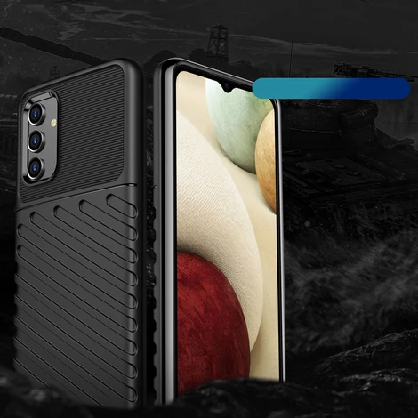 Thunder Case flexible armored cover for Samsung Galaxy A13 5G black