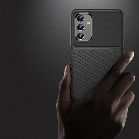 Thunder Case flexible armored cover for Samsung Galaxy A13 5G black