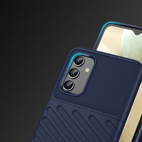 Thunder Case flexible armored cover for Samsung Galaxy A13 5G blue