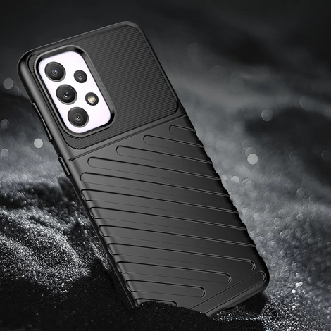 Thunder Case flexible armored cover for Samsung Galaxy A33 5G black