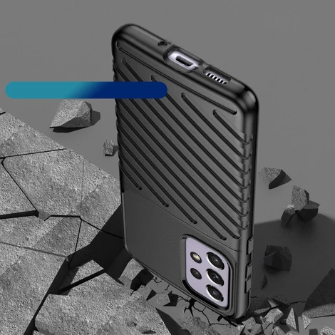 Thunder Case flexible armored cover for Samsung Galaxy A33 5G black