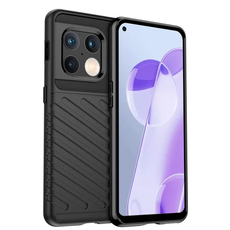 Thunder Case flexible armored cover for OnePlus 10 Pro black