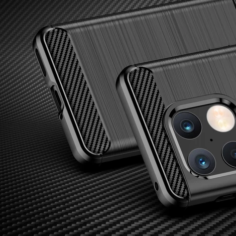 Carbon Case Flexible cover for OnePlus 10 Pro black