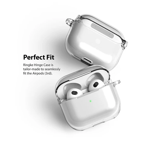 Ringke Hinge Case for AirPods 3 Cover Earphone Case Transparent (EC59094RS)