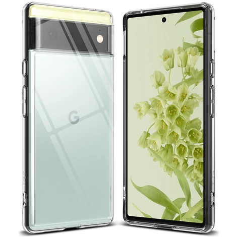 Ringke Fusion TPU case with Google Pixel 6 gel frame transparent (F566E52)