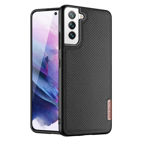 Dux Ducis Fino case cover, nylon material Samsung Galaxy S22 black