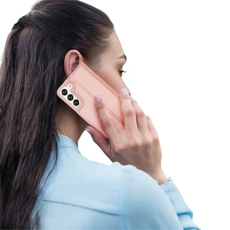 Dux Ducis Skin Pro Holster Cover for Samsung Galaxy S22 pink
