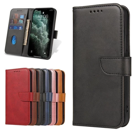 Magnet Case Elegant case case cover with a flap and stand function Realme GT 5G black