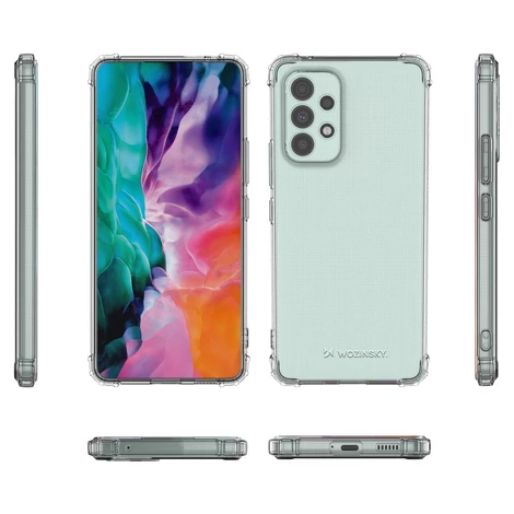 Wozinsky Anti Shock Armored Case for Samsung Galaxy A53 5G Transparent