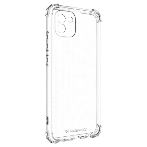 Wozinsky Anti Shock Armored Case for Samsung Galaxy A03 transparent