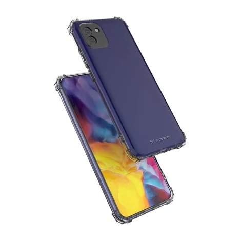 Wozinsky Anti Shock Armored Case for Samsung Galaxy A03 transparent
