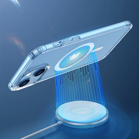 Dux Ducis Clin magnetic case for iPhone 13 compatible with MagSafe transparent