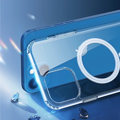 Dux Ducis Clin magnetic case for iPhone 13 compatible with MagSafe transparent