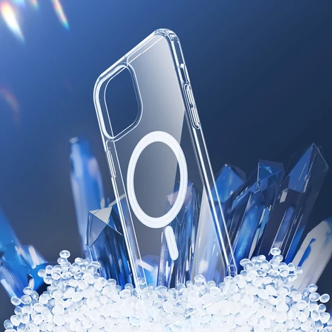 Dux Ducis Clin magnetic case for iPhone 13 compatible with MagSafe transparent