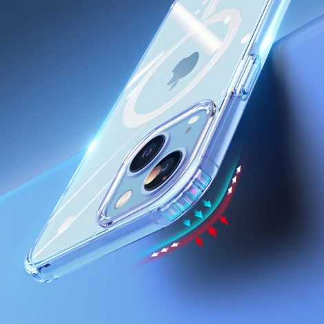 Dux Ducis Clin magnetic case for iPhone 13 compatible with MagSafe transparent