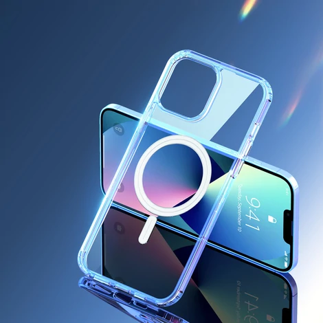 Dux Ducis Clin magnetic case for iPhone 13 compatible with MagSafe transparent