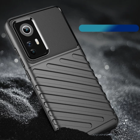 Thunder Case flexible armored cover for Xiaomi 12 / 12X black